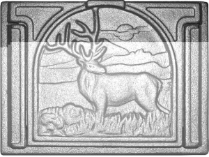 Дверца прочистная ДПр-3 МАРАЛ RLK 4612  (ПР: 182 х 140 мм) ЛИТКОМ