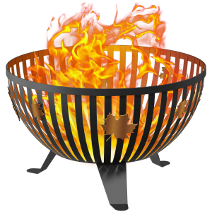 Чаша костровая СТЭН ЛИСТОПАД с термостойким покрытием Чаша костровая СТЭН ЛИСТОПАД с термостойким покрытием