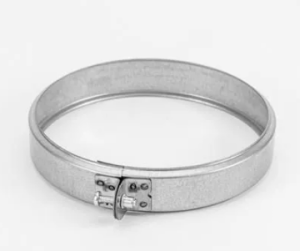 Хомут обжимной d = 260 мм h=46 мм НЕРЖАВЕЙКА  (GS)  (50)