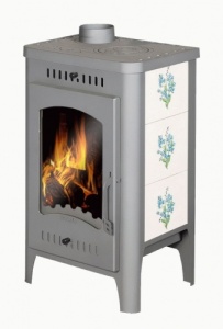 Печь-камин БАВАРИЯ ОПТИМА с чугунной плитой  НЕЗАБУДКА (РК049Н) Печь-камин БАВАРИЯ ОПТИМА с чугунной плитой  НЕЗАБУДКА (РК049Н)