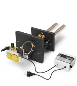 Горелка газовая  САХАЛИН-4 КОМБИ 32 кВт энергозависимая + Пульт управления Горелка газовая  САХАЛИН-4 КОМБИ 32 кВт энергозависимая + Пульт управления