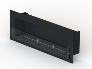 Биокамин Window 800 Glass Арома black