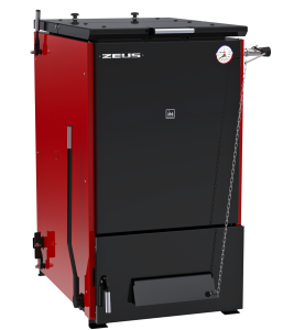 Котел отопительный ZEUS TURBO 42-54 кВт без автоматики угольный полуавтомат топливо - каменный уголь Котел отопительный ZEUS TURBO 42-54 кВт без автоматики угольный полуавтомат топливо - каменный уголь