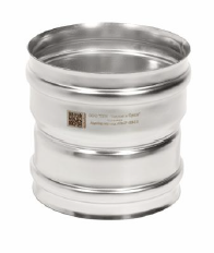 Переходник диаметра d = 115 - 120 мм (М/М) ТИС (0,8 ММ) (430 СТАНДАРТ)