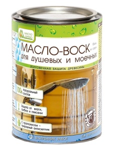 Масло-воск для душевых и моечных бань и саун  5 л Масло&Дерево Масло-воск для душевых и моечных бань и саун  5 л Масло&Дерево