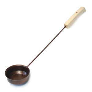 Черпак 0,2 л оксидированный сталь (медь) ручка ЛИПА