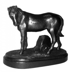 Карандашница ХДИ-7.011  В АЛТАЙСКОЙ СТЕПИ патина (ГР: 125 х 65 х 95 мм) ЛИТКОМ