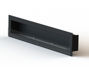 Биокамин Window 1500 Glass Арома black