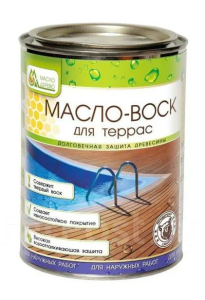 Масло-воск для террас  0,9 л Масло&Дерево Масло-воск для террас  0,9 л Масло&Дерево