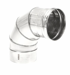 Колено 90 градусов d = 150 мм ТИС (0,8 ММ) (304 ПРЕМИУМ)