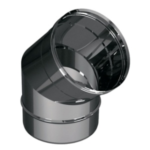 Колено 45 градусов d = 115 мм  ВУЛКАН  (0,8 ММ)