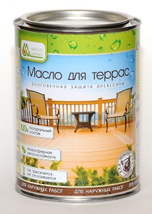 Масло для террас  0,9 л Масло&Дерево Масло для террас  0,9 л Масло&Дерево
