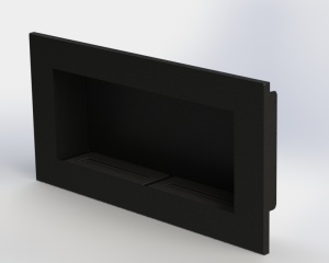 Биокамин  WINDOW II  blac АРОМА встраиваемый, настенный Биокамин  WINDOW II  blac АРОМА встраиваемый, настенный