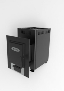 Печь-каменка КЕННЕТ ПРОПАР 18М22 антрацит (18  м.куб)