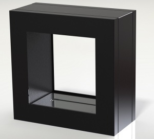 Биокамин CUBE black Биокамин CUBE black