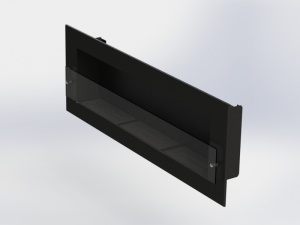 Биокамин  WINDOW III GLASS blac АРОМА встраиваемый, настенный Биокамин  WINDOW III GLASS blac АРОМА встраиваемый, настенный