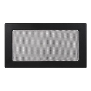 Решетка вентиляционная ЧЕРНАЯ (170 х 300 мм) FIREWAY