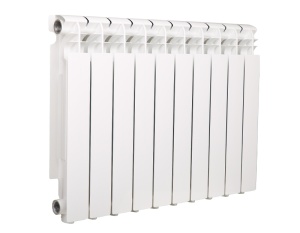 Радиатор алюминиевый OASIS ECO 500/96 -  8 секций (РОССИЯ, ГАРАНТИЯ 10 лет, тепл-ча 160 кВт)