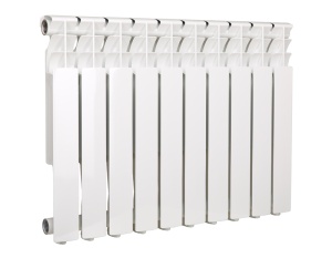 Радиатор алюминиевый OASIS ECO 500/80 - 10 секций (РОССИЯ, ГАРАНТИЯ 10 лет, тепл-ча 150 кВт)