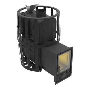 Печь-каменка чугунная ВОЕВОДА 20 дверца Д-2 закрытая каменка сетч.кожух d = 115 мм (12 - 24 м.куб) Печь-каменка чугунная ВОЕВОДА 20 дверца Д-2 закрытая каменка сетч.кожух d = 115 мм (12 - 24 м.куб)