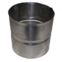 Адаптер котла d = 200 мм (1 ММ)НЕРЖАВЕЙКА (М/М)