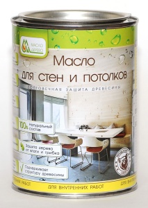 Масло для стен и потолков  5 л Масло&Дерево Масло для стен и потолков  5 л Масло&Дерево