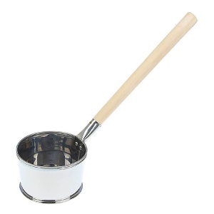 Черпак Парной 0,5 л (нержавейка) ручка БУК