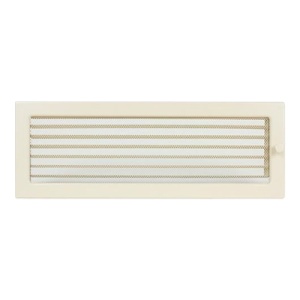 Решетка вентиляционная КРЕМОВАЯ с жалюзи (170 х 480 мм) FIREWAY Решетка вентиляционная КРЕМОВАЯ с жалюзи (170 х 480 мм) FIREWAY