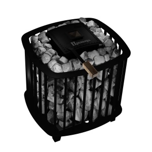 Электрокаменка ПРЕМЬЕРА РУСА ЗК -  4 кВт (3 - 5 м.куб.) 220В напольная без пульта