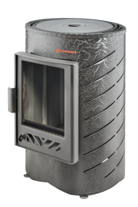 Печь отопительная НЕЛЖА ПФ в кожухе ЛАЙН с варочной поверхностью (150 м.куб.)