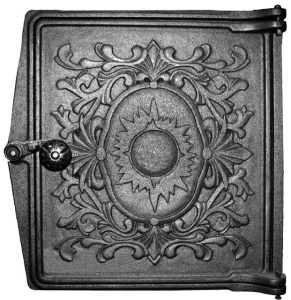 Дверца топочная ДТ-4 ВОСХОД RLK 385  (ПР: 250 х 280 мм) ЛИТКОМ