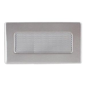 Решетка вентиляционная НЕРЖАВЕЮЩАЯ СТАЛЬ (110 х 240 мм) FIREWAY Решетка вентиляционная НЕРЖАВЕЮЩАЯ СТАЛЬ (110 х 240 мм) FIREWAY