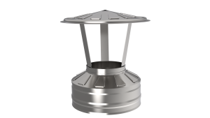 Оголовок d = 115/200 мм с зонтом (Н+Н)  (8)