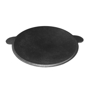 Сковорода чугунная САДЖ СЧ-8  8л (крышка для казана КЧ-8) ЛИТКОМ  (1)