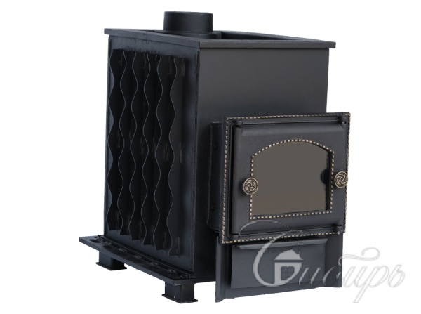 Печь-каменка СИБИРЬ-40 дверца со стеклом без выносного топливного канала Печь-каменка СИБИРЬ-40 дверца со стеклом без выносного топливного канала