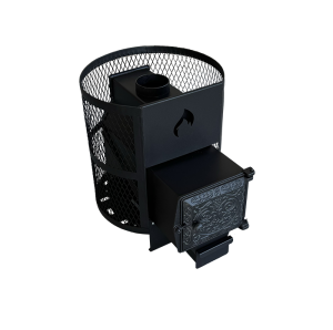 Печь-каменка ОПТИМА 12 ДТ-3 сетка d = 115 мм (6 - 10 м.куб.)