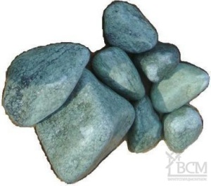 Камень СЕРПЕНТИНИТ (ЗМЕЕВИК) (для бань и саун) шлифованный 20 кг Камень СЕРПЕНТИНИТ (ЗМЕЕВИК) (для бань и саун) шлифованный 20 кг