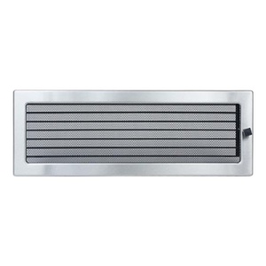 Решетка вентиляционная НЕРЖАВЕЮЩАЯ СТАЛЬ с жалюзи (170 х 480 мм) FIREWAY Решетка вентиляционная НЕРЖАВЕЮЩАЯ СТАЛЬ с жалюзи (170 х 480 мм) FIREWAY