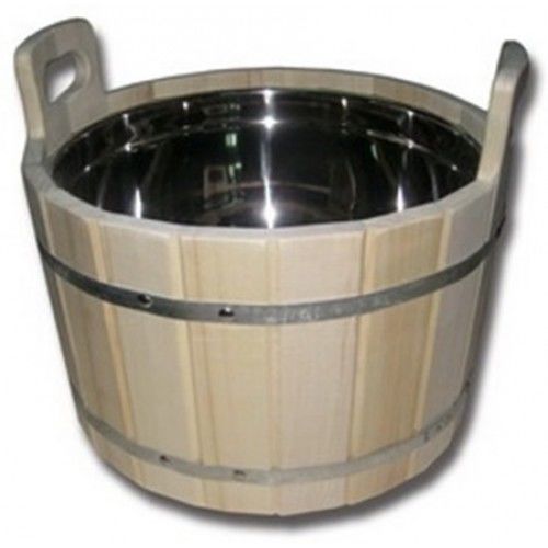 Шайка  5 л двуручная с нержавеющей вставкой ЛИПА Шайка  5 л двуручная с нержавеющей вставкой ЛИПА