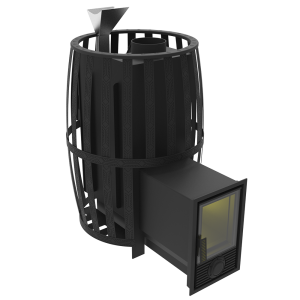 Печь-каменка ВИТЯЗЬ 18 дверца Д-2 с закрытой каменкой d = 130 мм (8 - 25 м.куб) Печь-каменка ВИТЯЗЬ 18 дверца Д-2 с закрытой каменкой d = 130 мм (8 - 25 м.куб)