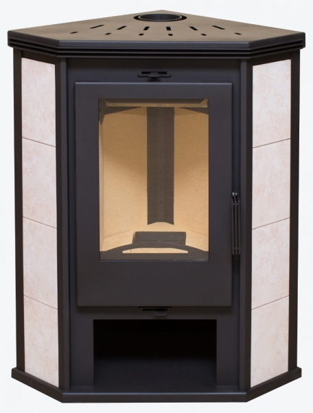 Печь-камин РИТМ 7 L (META-БЕЛ) Печь-камин РИТМ 7 L (META-БЕЛ)