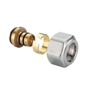 Евроконус для труб PEX, PERT 20 мм (2,0 мм) для соединения с коллектором