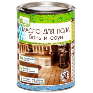 Масло для пола бань и саун  5 л Масло&Дерево Масло для пола бань и саун  5 л Масло&Дерево