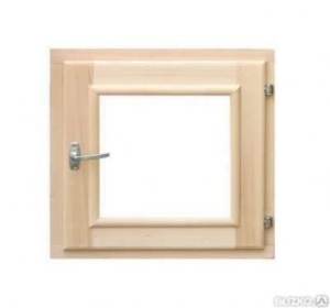 Оконный блок ЛИПА 500 х 500 мм СТЕКЛОПАКЕТ