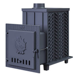 Печь-каменка чугунная GFS ЗК 30  дверца глухая (30 м.куб)