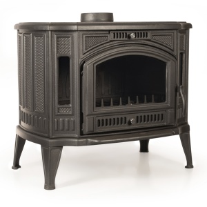 Печь-камин FLAMENCO чугунная d = 150 мм (10 кВт) Печь-камин FLAMENCO чугунная d = 150 мм (10 кВт)