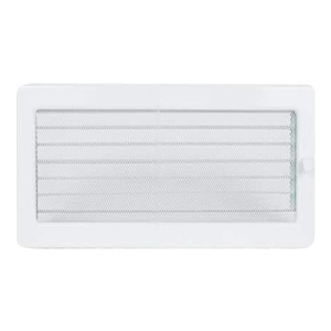 Решетка вентиляционная БЕЛАЯ с жалюзи (170 х 300 мм) FIREWAY Решетка вентиляционная БЕЛАЯ с жалюзи (170 х 300 мм) FIREWAY