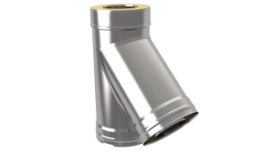 Сэндвич-тройник 45 гр. d = 180/260 мм (Н+О) 1 ММ  (1)