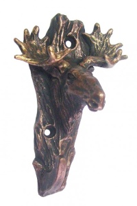 Крючок ХДИ-12.026  ЛОСЬ патина (ГР: 124 х 82 х 37 мм) ЛИТКОМ