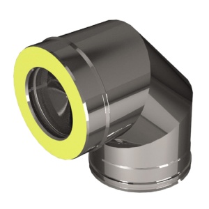 Сэндвич-колено 90 гр. d = 115/215 мм (Н+Н) ВУЛКАН